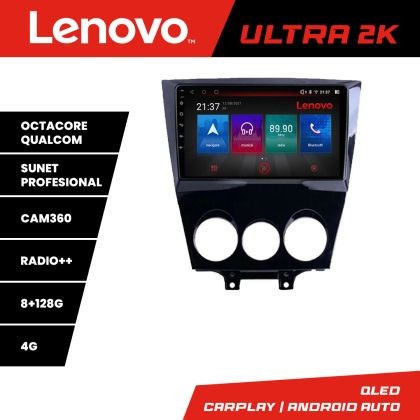 Navigatie Mazda RX8 2003-2008 Octa Core Android Radio Bluetooth GPS WIFI/4G DSP 2K 8+128GB 360 Toslink CarStore Technology
