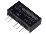Convertor DC/DC 1W AIMTEC AM1DS-1224DEZ, Intrare 9,6-14,4VDC, Ieșire &plusmn;24VDC