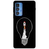 Husa compatibila cu Motorola G20 model space traveler, Silicon, TPU, Viceversa, Transparent, Carcasa