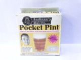 Pahar bere plastic telescopic Gentlemen&rsquo;s Club Pocket Pint