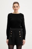 Morgan pulover culoarea negru, MTECNA