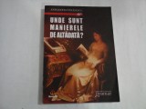 UNDE SUNT MANIERELE DE ALTADATA? - ANTOANETA TANASESCU