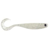 Mezashi Cross Curly Tail Minnow 9cm Pearl White 6buc