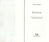 Scrisorar | Mihail Siskin, 2019, Curtea Veche, Curtea Veche Publishing