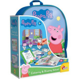 Kit creatie cu ghiozdanel - peppa pig, LISCIANI