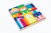 Set de joaca cuburi handmade din lemn 62 piese, Marc toys