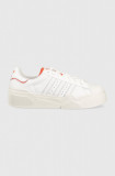 adidas Originals sneakers din piele Superstar Bonega 2B culoarea alb