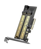 ADAPTOR Ugreen, &amp;quot;CM302&amp;quot; 2 X M.2 (M)(NVMe) la PCle 3.0, adaptor pt. SSD M.2 cu form factor 2280, 2260, 2242 si 2230 &amp;quot;70504&amp;quot; - 69573