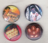 bnk ins - muzica - formatia rock Queen - lot 4 insigne anii `80