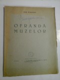 OFRANDA MUZELOR - MIHAI MOSANDREI