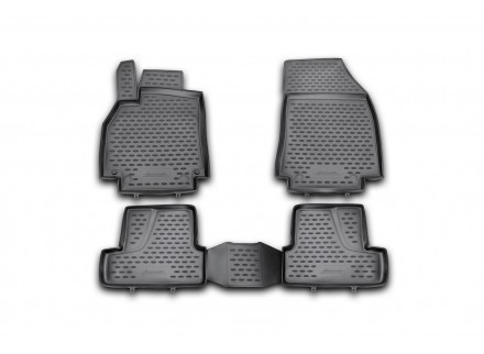 Set 4 covorase auto din cauciuc pentru RENAULT Megane 3 2010 prezent Set 4 covorase auto din cauciuc pentru RENAULT Megane 3 2010 prezent