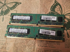 Kit memorii RAM PC 4Gb DDR2(2x2Gb) 800Mhz Samsung Dual Channel foto