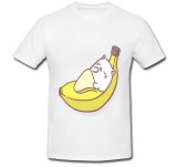Cumpara ieftin Tricou &quot; Pisica doarme in banana &quot;