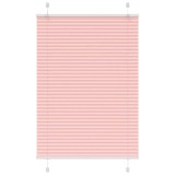 Jaluzea plisată roz 85x150 cm Lățime țesătură 84,4cm poliester