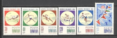 Romania.1964 Jocurile Balcanice XR.482 foto