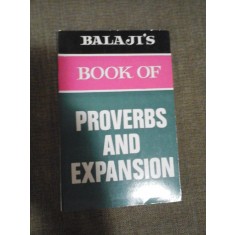 BOOK OF PROVERBS AND EXPANSION - by C. N. KRISHNAMURTHY