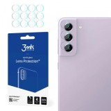 Folie de protectie Camera Spate 3MK Protection pentru Samsung Galaxy S21 FE 5G G990, Sticla Securizata, Set 4 bucati, Transparenta