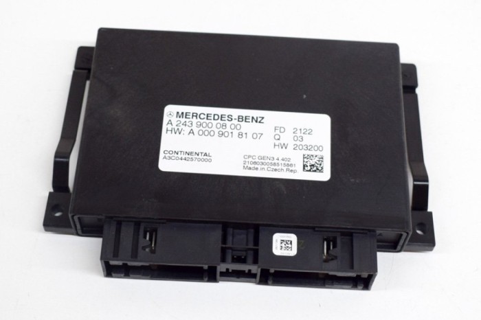 Unitate de control cutie de viteze MERCEDES-BENZ EQAH243 2021 OEM: A2439000800,A0009018107,A3C0442570000 20708818