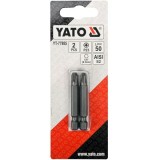 Yato YT-77885 - Set capete de insurubare profil PZ3 2 bucati