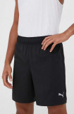 Puma pantaloni scurți de alergare Favourite culoarea negru