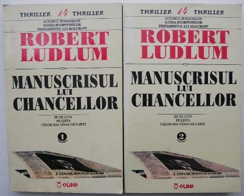 Manuscrisul lui Chancellor (2 volume) &ndash; Robert Ludlum