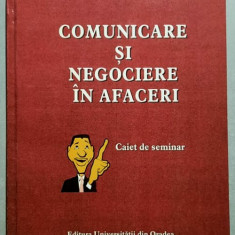 Comunicare si negociere in afaceri - Luminita Soproni Caiet de seminar