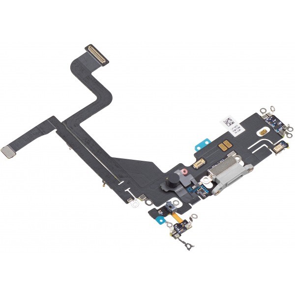 Banda cu Conector Incarcare - Microfon Apple iPhone 13 Pro, Argintiu