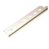 Sina DIN omega perforata 1 m pentru tablouri electrice, otel galvanizat