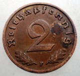 2.889 GERMANIA 2 REICHSPFENNIG 1938 F