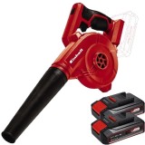 Einhell TE-CB 18/180 Li PXC + Twinpack CB - Suflanta de gradina + Set 2 acumulatori Li-Ion 18 V 2.5 Ah