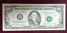 BANCNOTA STATELE UNITE ,100 DOLLARS 1990(Small face) NECIRCULATA/ SE VINDE BANCNOTA CU SERIA DIN POZE...