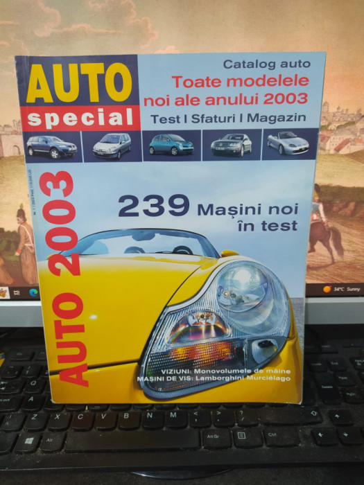 Auto Special, Catalog auto 2003, Toate modelele noi ale anului 2003, 022