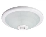 Plafoniera cu senzor de miscare 2xE27 300x97mm, max. 2x40W, max 6m, 360 10s-3min IP20, garantie 3 ani