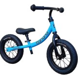 Bicicleta fara pedale Balance Bike, banana bike, 12 inch, varsta 2-5 ani, cadru din aluminiu, albastru, Resigilat, Grad A