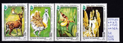 1995 Anul European al conservării naturii LP1381 MNH Pret 2,9+1 Lei foto