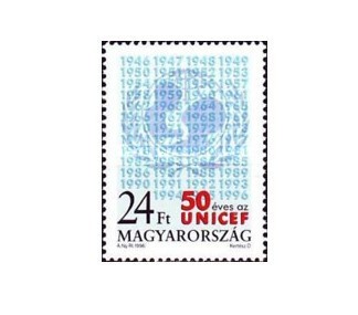 Ungaria 1996 - UNICEF, neuzata foto