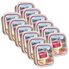 Happy Cat Minkas DUO Pate pasare ?i vita 12 x 100 g foto