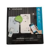 Priza inteligenta, Smartwares, 3 bucati, Aplicatie iOS/Android, Alb