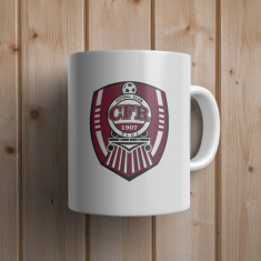 CANA ALBA PERSONALIZATA CFR 1907 CLUJ FOTBAL LIGA 1