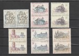 ROMANIA 1968 LP 686 MONUMENTE ISTORICE PERECHE SERII MNH