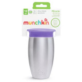 Cana Miracle 360 Munchkin Stainless Steel 296ml 12L+ purple