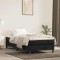 vidaXL Cadru de pat box spring, negru, 80x200 cm, catifea