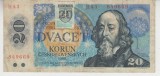 B11 - Bancnota foarte veche - Cehoslovacia - 20 coroane abtibild Slovacia - 1988