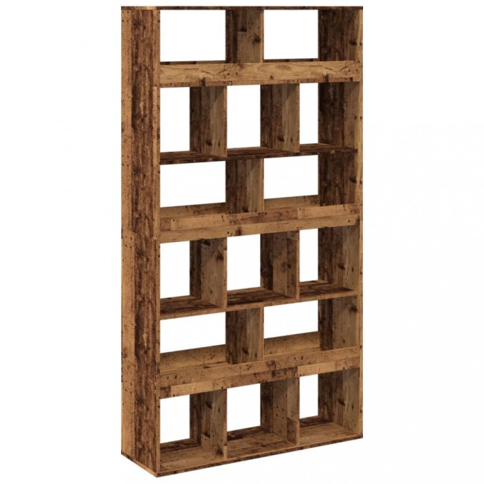 Separator de camera lemn vechi, 100x33x187,5 cm, lemn prelucrat