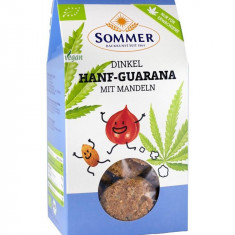 Biscuiti cu Canepa si Guarana Bio 150 grame Sommer