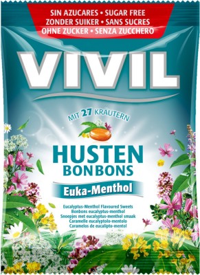 Vivil eucalipt&amp;amp;menta fara zahar 60gr foto