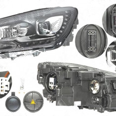 Far Volkswagen Touran (1t3), 07.2010-08.2015, fata, Stanga, cu lumini de curbe; xenon; D3S; electric; fara motoras;