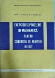 Ioan St. Musat, C. Ionescu Tiu - Exercitii si probleme de matematica pentru