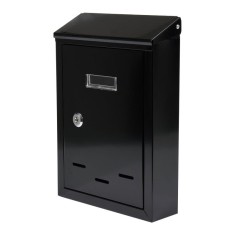 Cutie postala neagra 285x200x60 mm VOREL