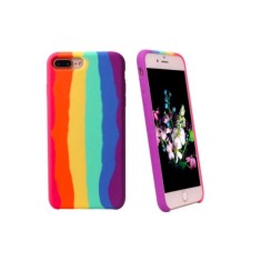 Husa Liquid Rainbow iPhone 11 Pro + Cablu de date cadou